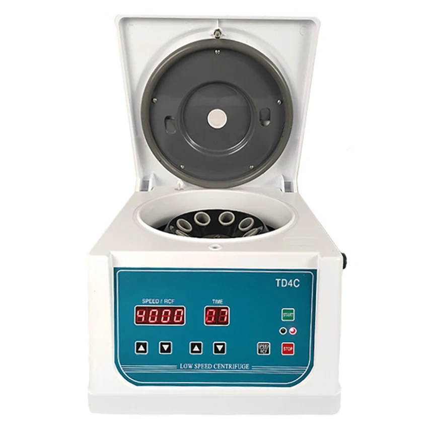 TD4C Laboratory Centrifuge Plasma Centrifuge Electric Low Speed Digital Display Desktop 0-4000RPM Adjustable