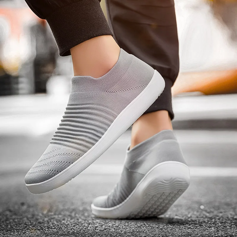 Herren-Barfußschuhe, flache Damen-Freizeitschuhe mit breiter Zehenpartie, geeignet für Fitnessstudio, Büro, Autofahren, Yoga_voghion.com