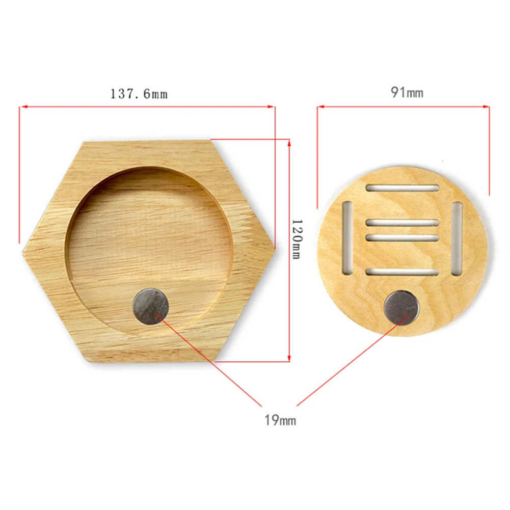 Medal Display Hanger Medal Holder Wall Mount Sturdy Race Medal Display Rack Easy To Install Wooden Hexagon Medals Storage Shelf