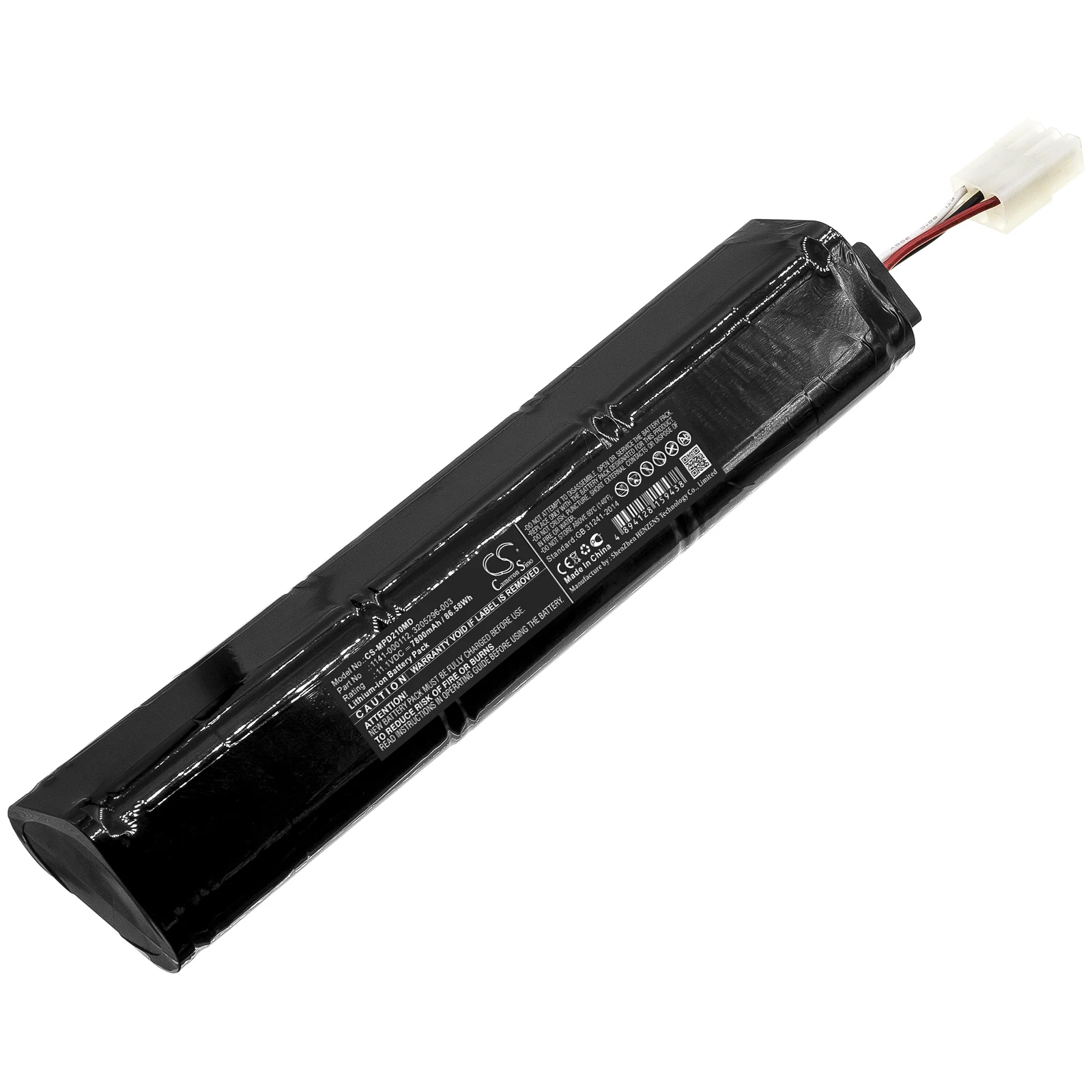 

CS 7800mAh / 86.58Wh battery for Medtronic Physio-Control Lifepak 20e 11141-000112, 3205296-003