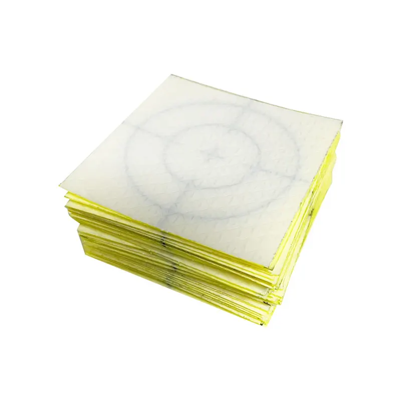 초강력 형광 녹색 반사판 시트, 반사 테이프 타겟, 20, 30, 40, 50, 60mm, 50 개
