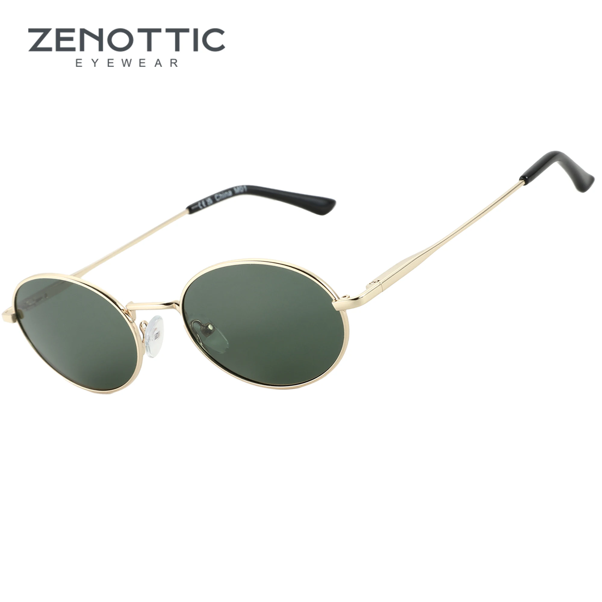 thumbnail image 2 of Retro Oval Polarized Sunglasses For Women | Small Trendy UV400 Protection Sun Glasses 2 of 11