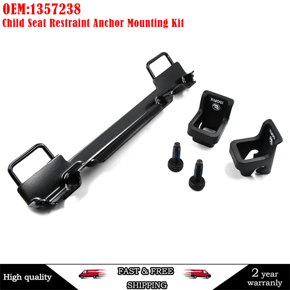 1357238 Kit Di Montaggio Isofix Per Ancoraggio Di Ritenuta Per Seggiolino Per Bambini Adatto Per Ford Focus Mk2 04-11