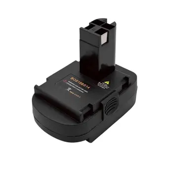 Adattatore per batterie a prestazioni stabili per batterie al litio da 18 V BOS18BS14 per utensili alimentati da batterie al litio da 14,4 V