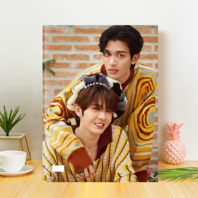 Rajongói Thai Bl Dráma Ágy Barát Sorozat Chuang Ban Uea King Netjames Net James Photobook Fotóalbum Art Book Picture - Image 3