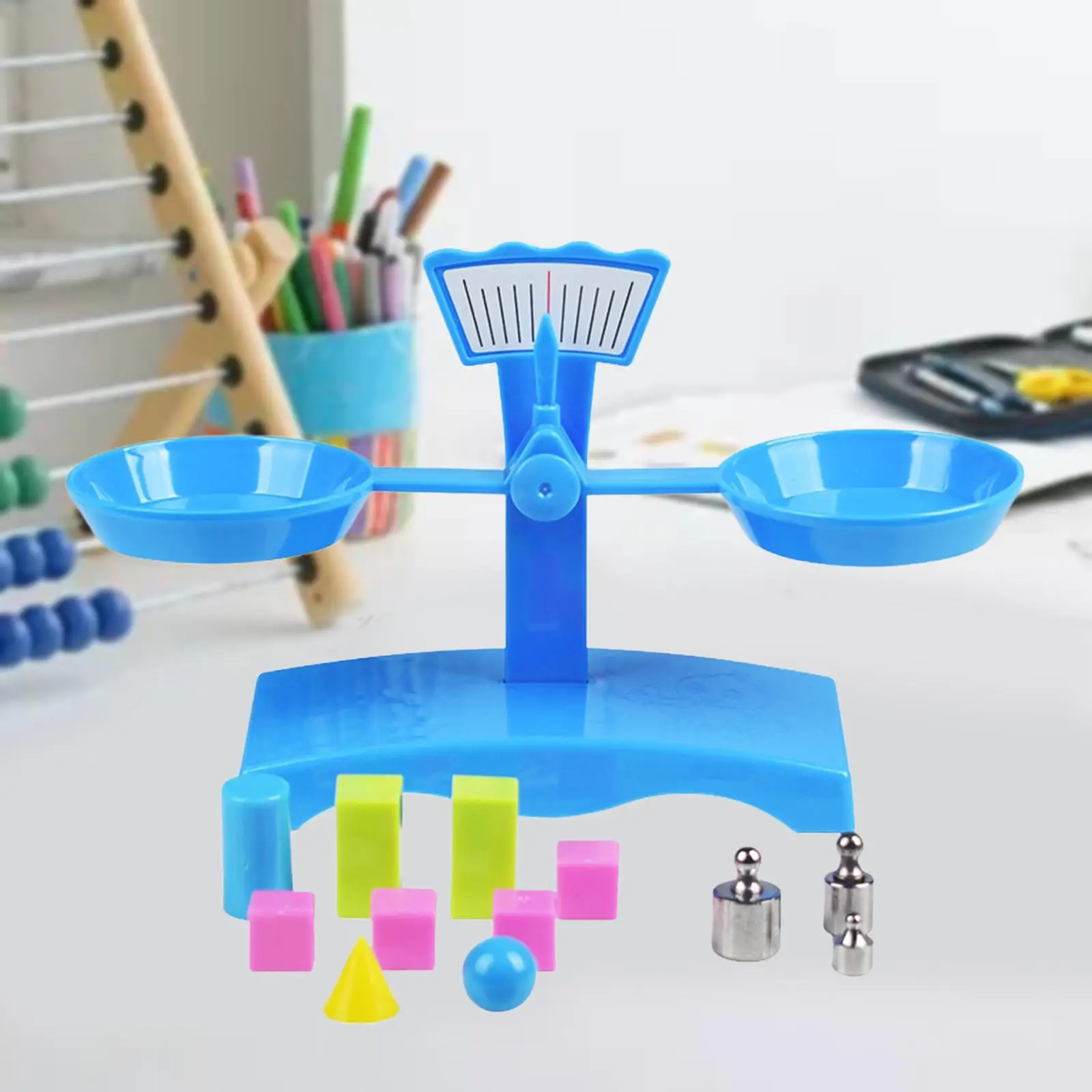 Balance Scales Toy Tray Preschool Learning Activities Counting Teaching Aid 3 4 5 Year Olds Boys Girls