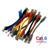Short RJ 45 Ethernet Cat6 Network Cable Cord 15cm Twisted Pair Patch Cord Internet UTP Cat6 Lan for Laptop Router PC Computer 1