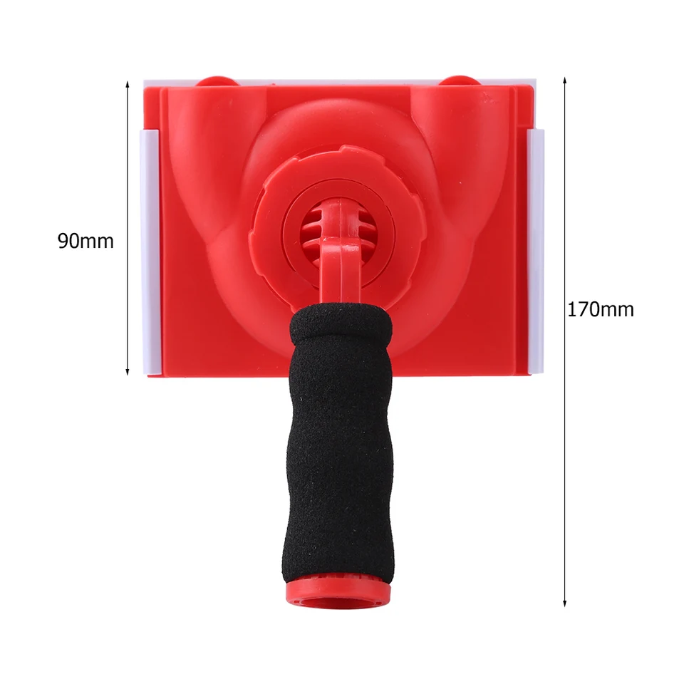 Eckpinsel Für Wandfarben - Drehbare Kantenbürste Mit Ersatzkissen