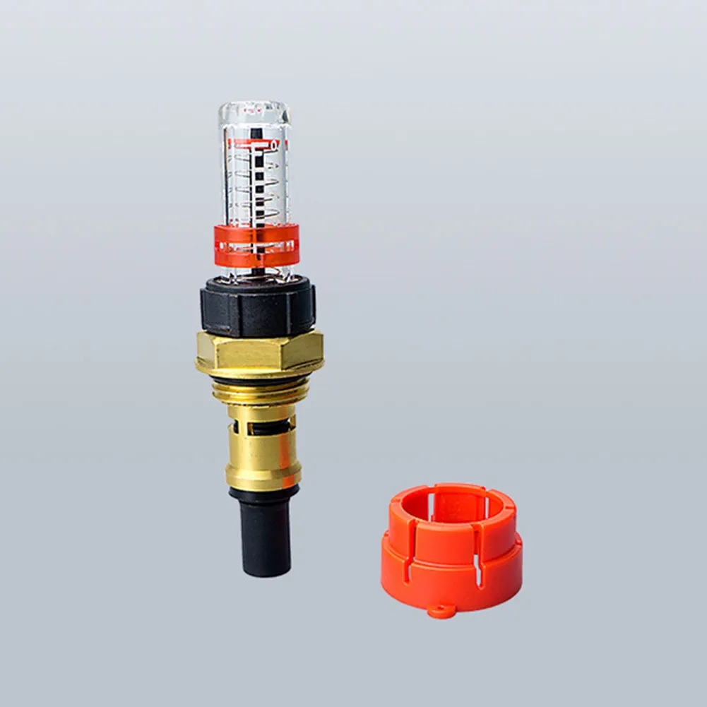 

Manifold Flow Meter Underfloor Heating Parts DIY Replacement For Water Underfloor Heating Manifold Flow Meter/Regulator DN25