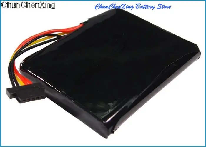 TECHTEK Batteria 1000mAh compatibile con [TomTom] 4EH45, 4EH51, 4EH52, 4EJ41, 4EJ51, 4ER41, 4ER5, 4ER5.001.01, 4ER51, G0 825, Go 1530, Go 820, Live 1530, Live 820, 825, Top FBA