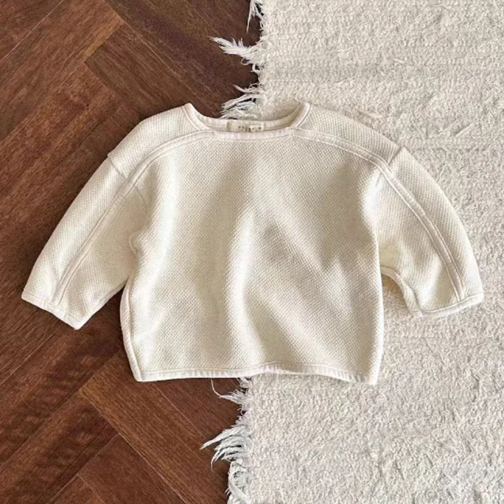 Autumn New Baby Long Sleeve T Shirts Solid Infant O-neck Tops Toddler Girl Tee Infant Boy Cotton T Shirts Kids Casual Clothes