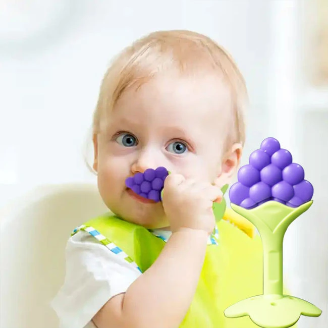  Teether BPA 무료  실리콘 Teething 목걸이  Teether 라운드 Chewable 목걸이   Teething 장난감