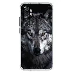 Wolf Design Soft Clear Phone Case for Mi 11X Pro (B9)