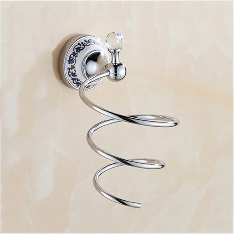 European Stainless Steel Bathroom Pendant Towel Rack Bathroom Set Wall Rack Towel No Punching
