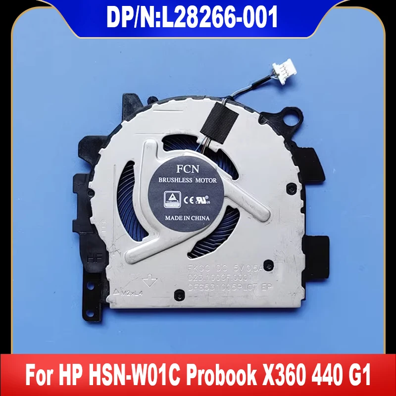 

Оригинальный охлаждающий кулер для ноутбука HP L28266-001 Probook X360 440 G1, высококачественный радиатор
