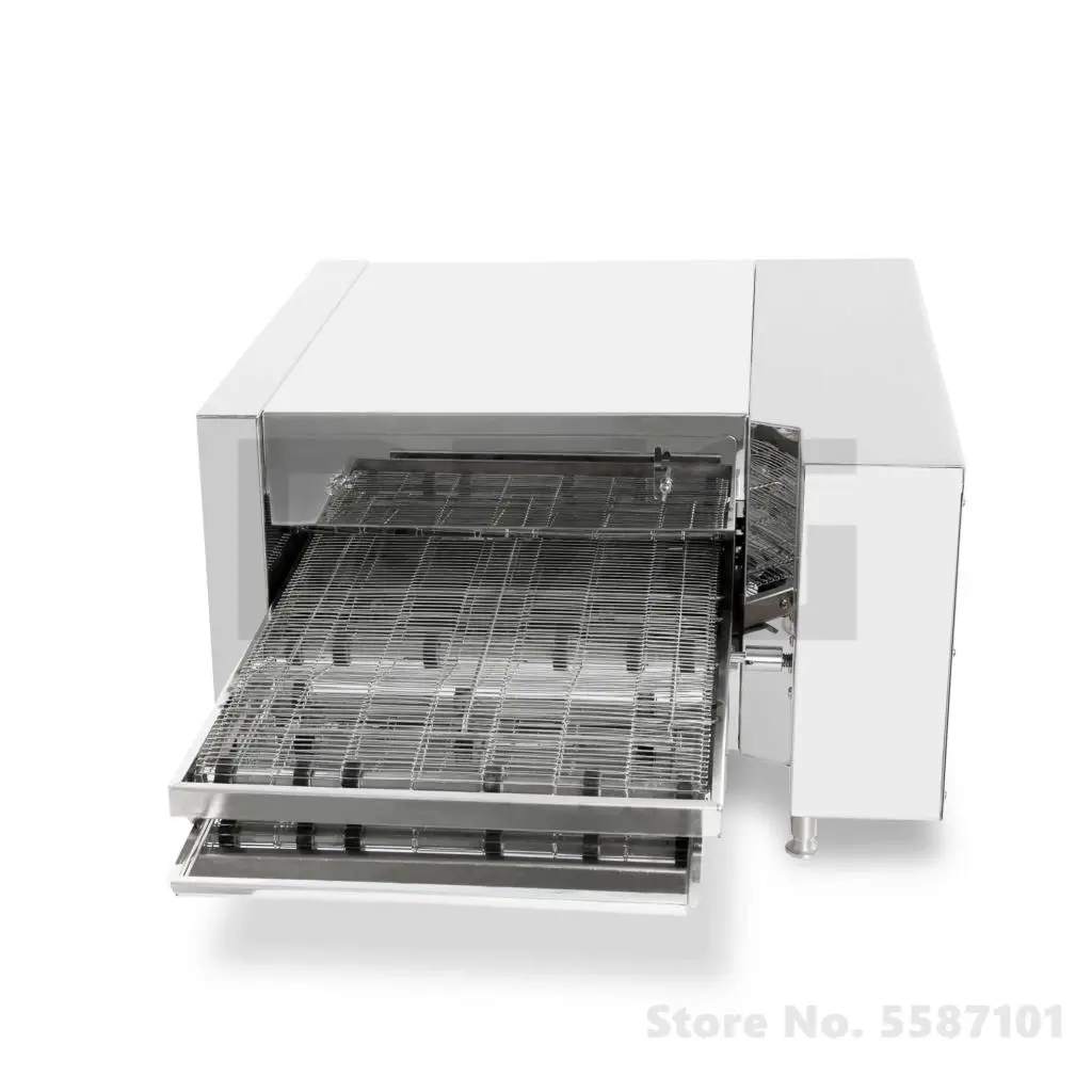 Electric Conveyor Pizza Oven Pizza Bread Maker Machine With Digital Timer Control Pizza Baking Oven Machine 5