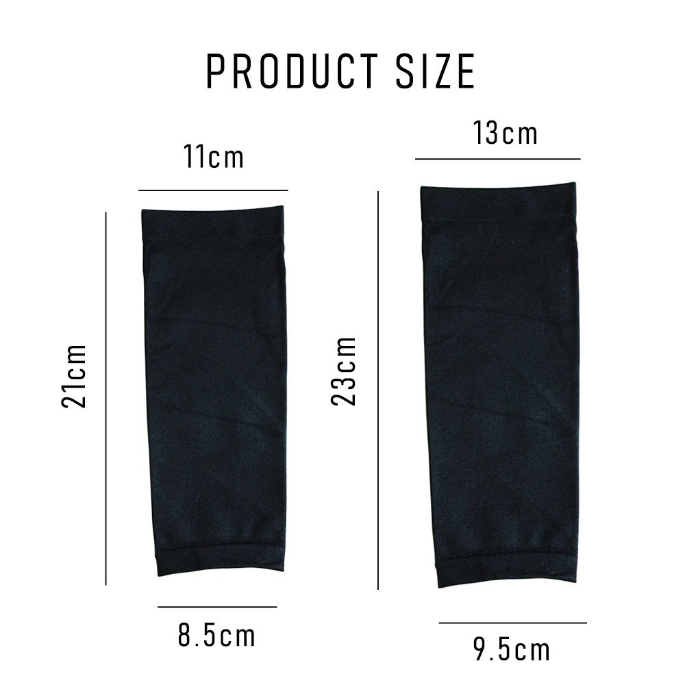 1Pair Sports Calf Support Sleeves Leg Footless Compression Socks for Splints Varicose Veins Lymphedema Running Cycling