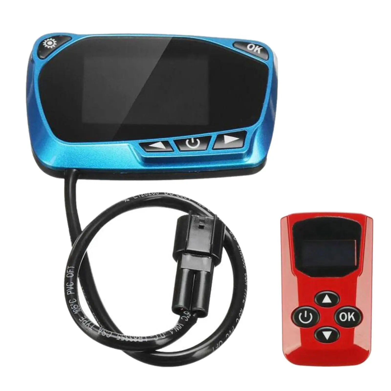 

12V 24V Car Heater LCD Switch Controller Durable Portable for Replace