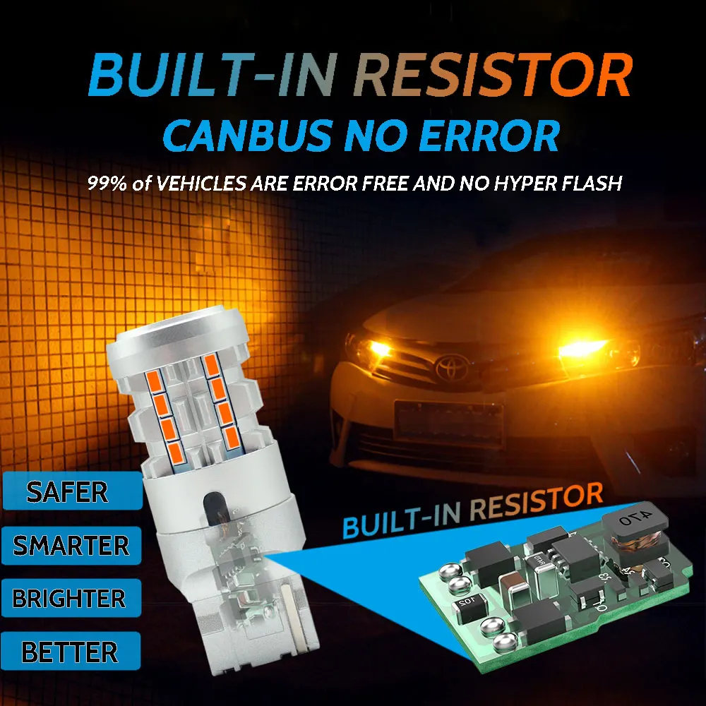 7440 LED ĵ  ڹ ο  ,  ÷ , ڵ LED  õ, BAU15S PY21W BA15s P21W 1156, T20, 2 