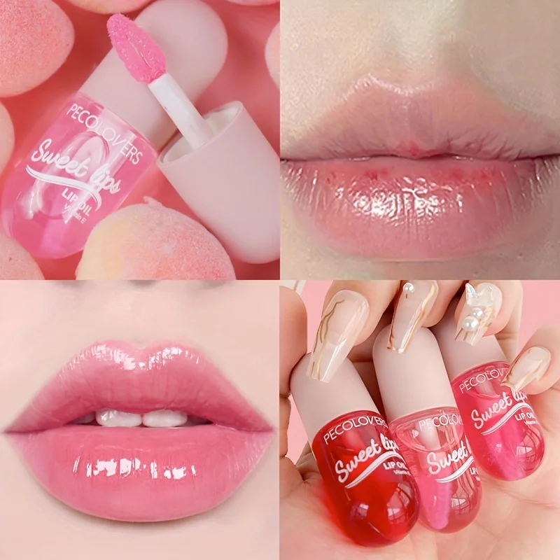 Crystal Glossy Lip Glaze Mirror Cute Lip Gloss Waterproof Transparent Nude Liquid Lipstick Lip Girls Makeup Korean Makeup 20