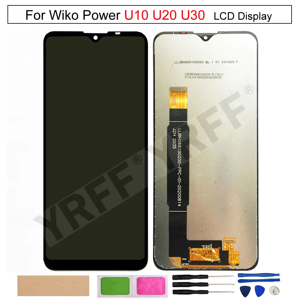 

LCD Display For Wiko Power U10 U20 U30 LCD Display Touch Screen Digitizer Assembly Phone Replacement Parts Free Shipping