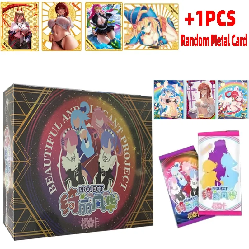 2023 New Goddess Story Card Booster Box + Metal Card Sxr Xr Costume Da Bagno Bikini Feast Booster Box Giocattoli E Hobby Regalo