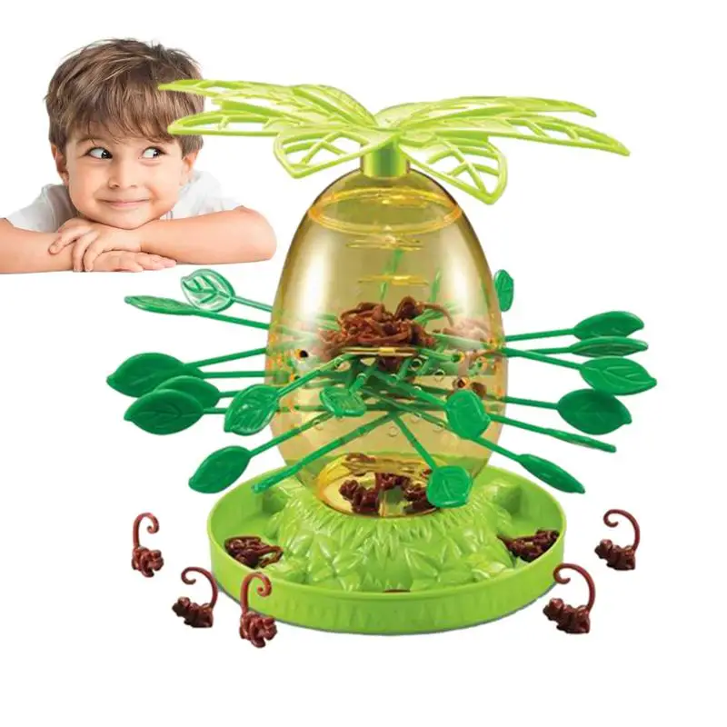 

Kids Games Monkeys Interactive Tree Shape Educational Toy Interesting Stem Learning Children's Gift For Gathings Party