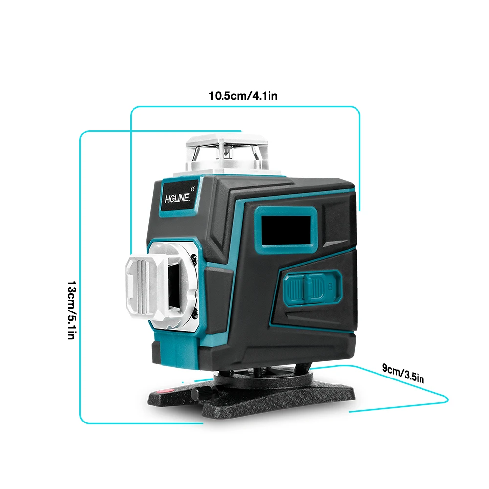 16 Lines Laser Level APP Remote Control Horizontal Vertical Levels Machine Power