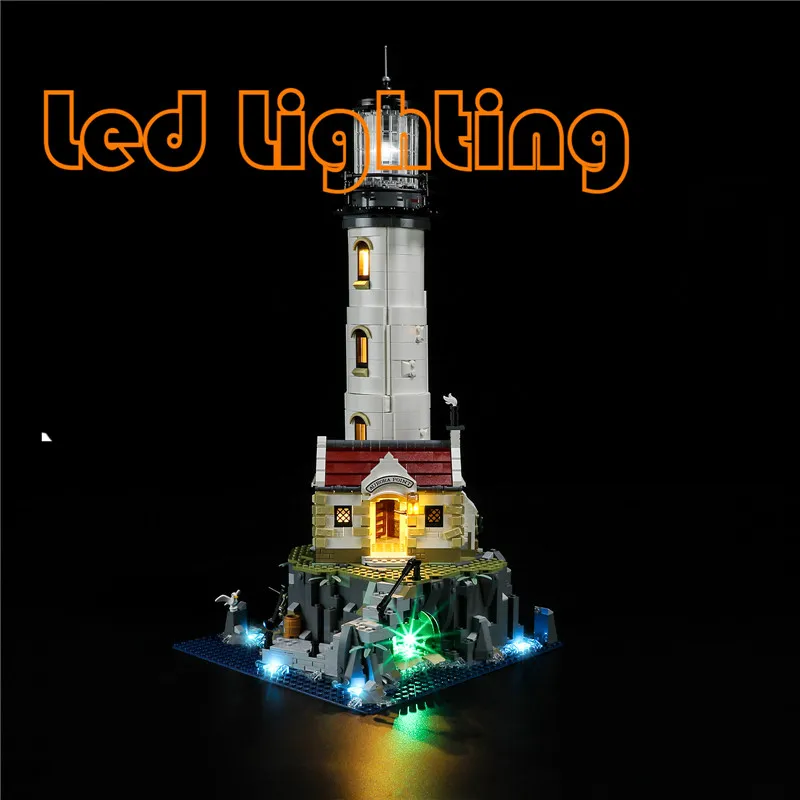 

City Lighting Set For 21335 Motorised Lighthouse Ideas Architecture Not Include Building Block (Only Led Light Kit)