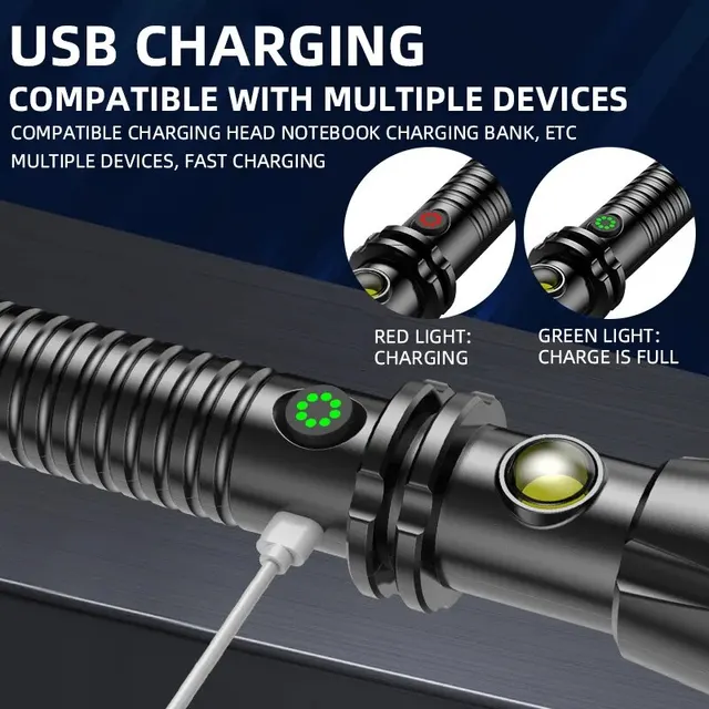 Multi-Function LED Flashlight 4