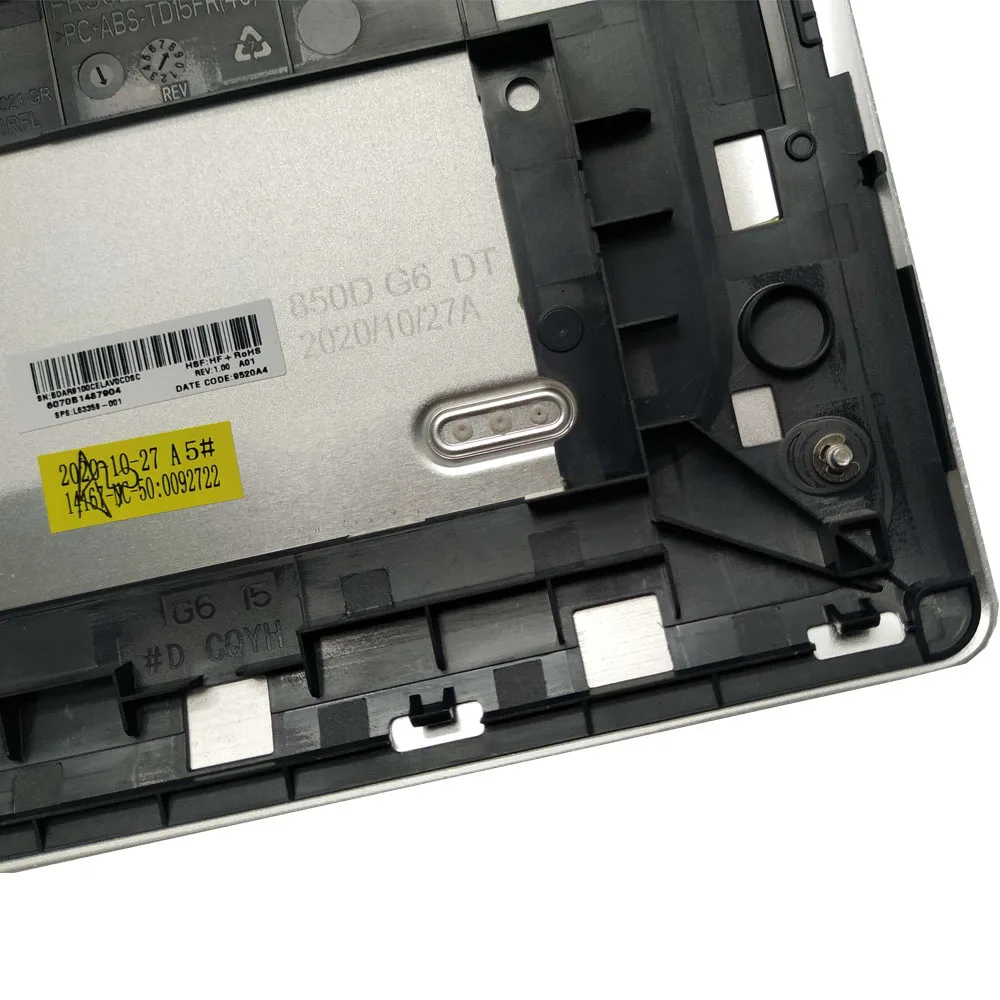 para hp Elitebook 850 g5 755 g5 850 g6 Palmrest Capa Superior Inferior Case Base L63370001 L63359-001 Novo - Imagem 3