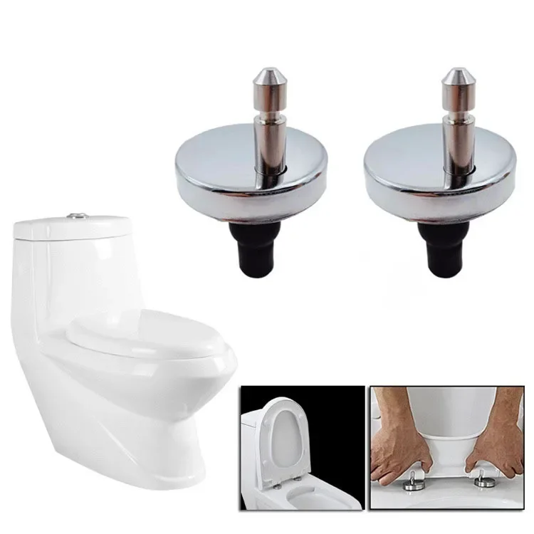 Toilet Seat Hinges Soft Close Connector Quick Fitting Replacement Screw 2pcs toilet seat accessories,toilet hinge replacement