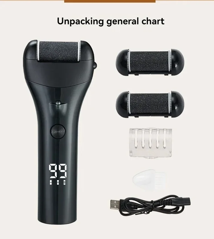 Description Picture 4 of itemElectric Foot Polisher Foot Sandpaper Foot File Foot Sharpening Tools Professional Foot Care Tools Dead Skin Callus Remover