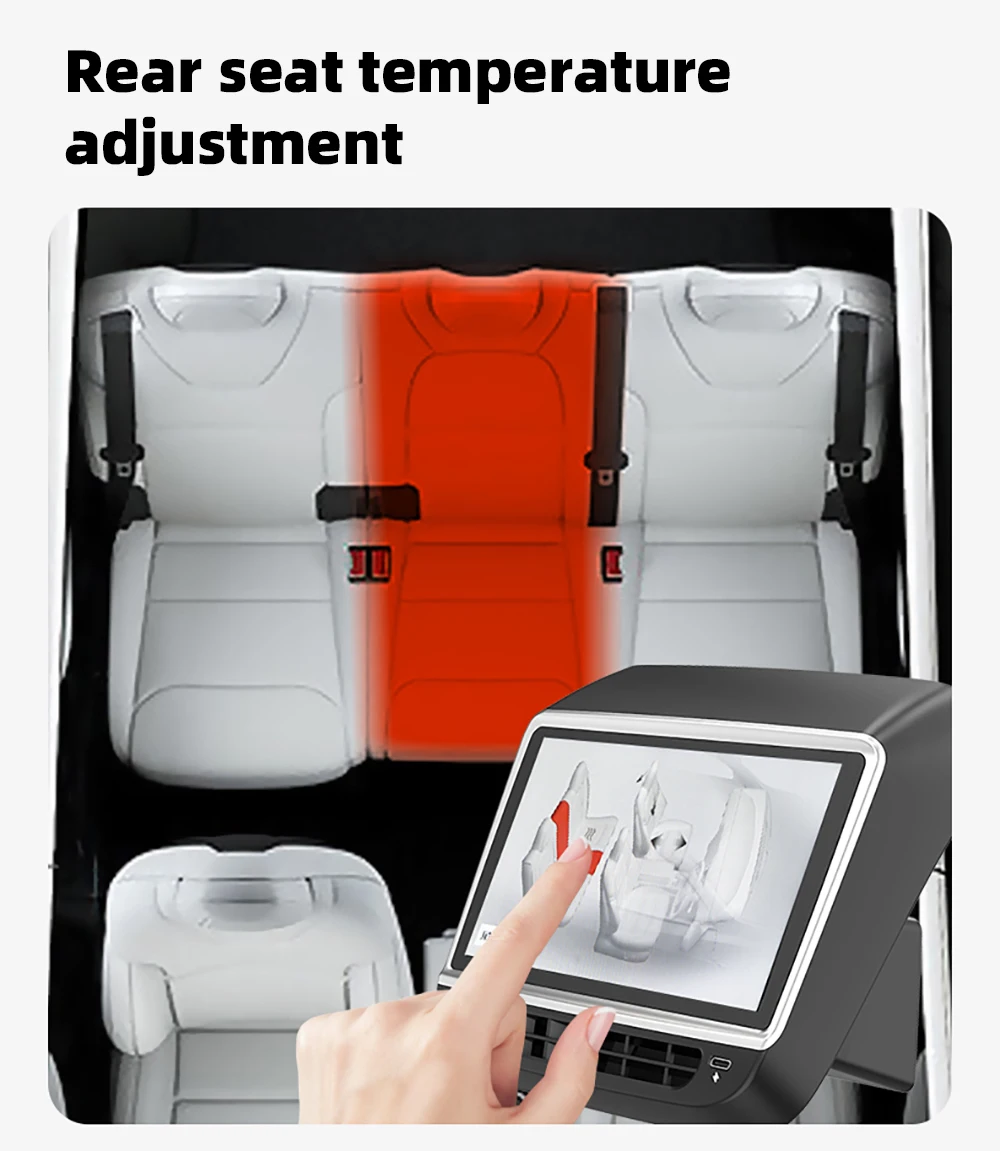 rear seat temperature