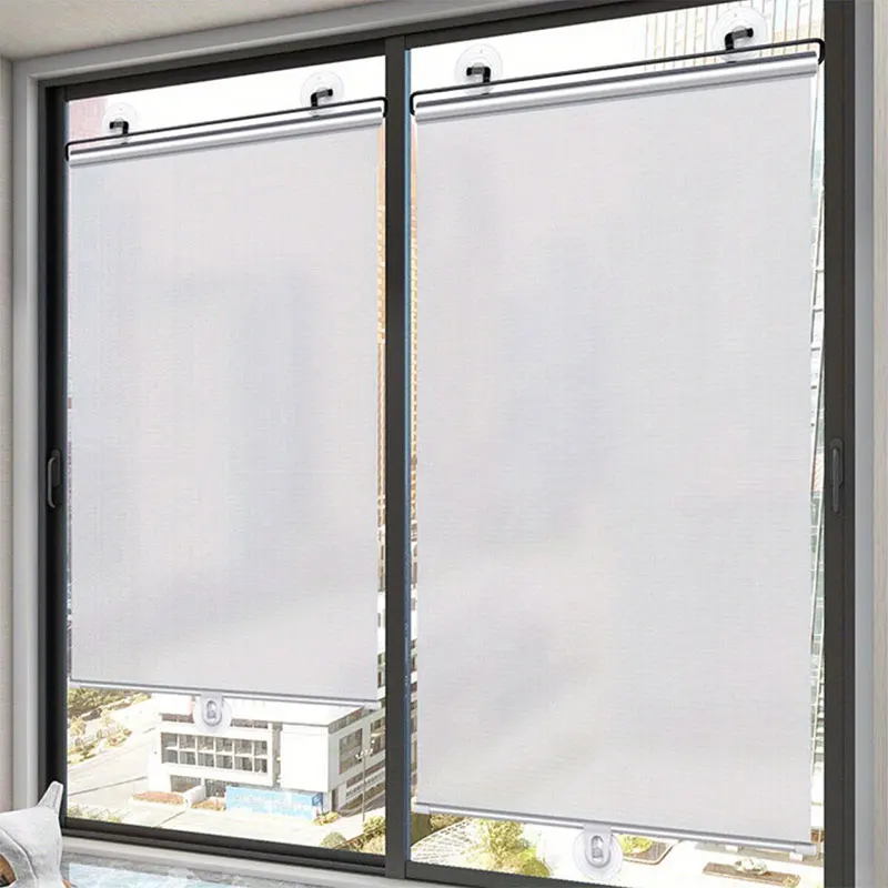Rollos, Jalousien, Schirme, Vorhang, Rollenvorhänge, Jalousien, Verdunkelung, Küche, ohne Bohren, Bohren, Terrasse, Heimdekoration, Artikel für das Schlafzimmer – Detail 12