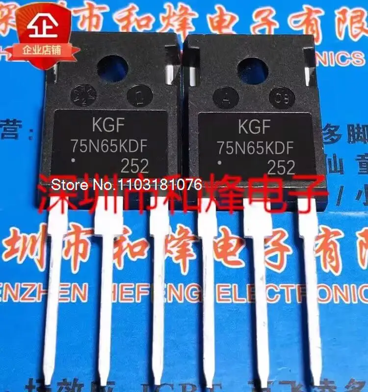 

KGF75N65KDF TO-247 MOS New Original Stock Power chip
