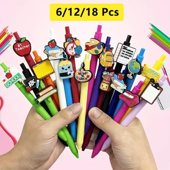 6/12/18 pezzi penne scolastiche regalo per il giorno dell'insegnante grazie settimana regalo di apprezzamento per l'insegnante carino creativo penna a sfera cancelleria per ufficio
