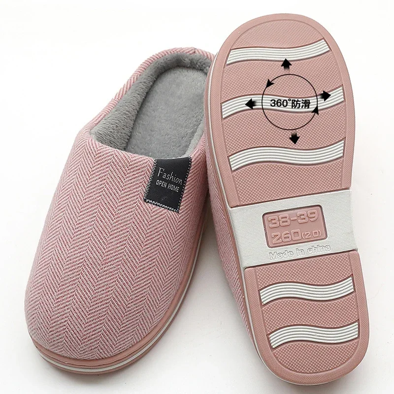 Home Fuzzy Slipper Women Winter Fur Warm Plush Non Slip Grip Indoor Lazy Soft Female Thermal Floor Shoe Flat Plus Size Male Men women slippers,warm slippers