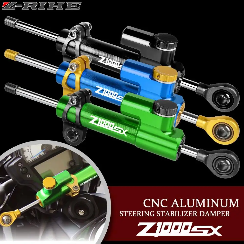 

Universal Motorcycle Aluminum Adjustable Steering Damper Stabilizer For KAWASAKI Z1000SX Z 1000 SX Z1000 SX 2011 2010 2012 2013