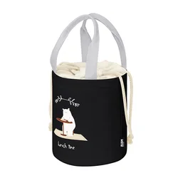 Enhanced Insulated Aluminum Foil Lunch Bento Bag (Lunch box bag (rabbit under the moon))