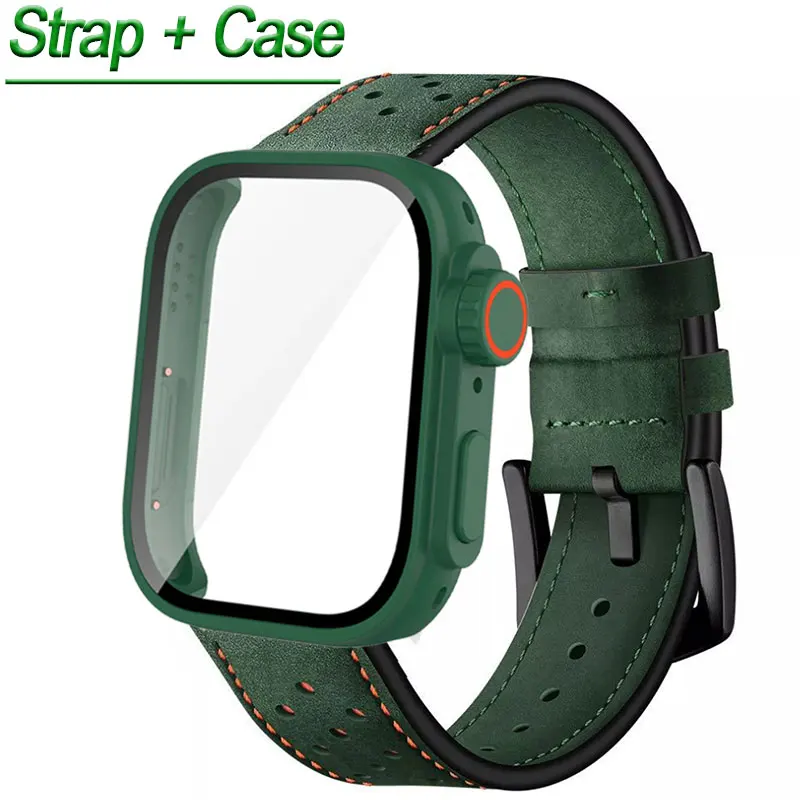 Green Case-Black