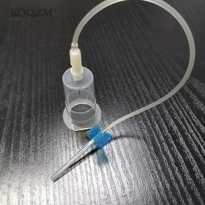 10pc Disposable Blood Collection Holder With Exchangeable Needle Vacuum Venous Collection Needle Holder For Blood Collection Use blood cell counting chamber disposable micro cannula