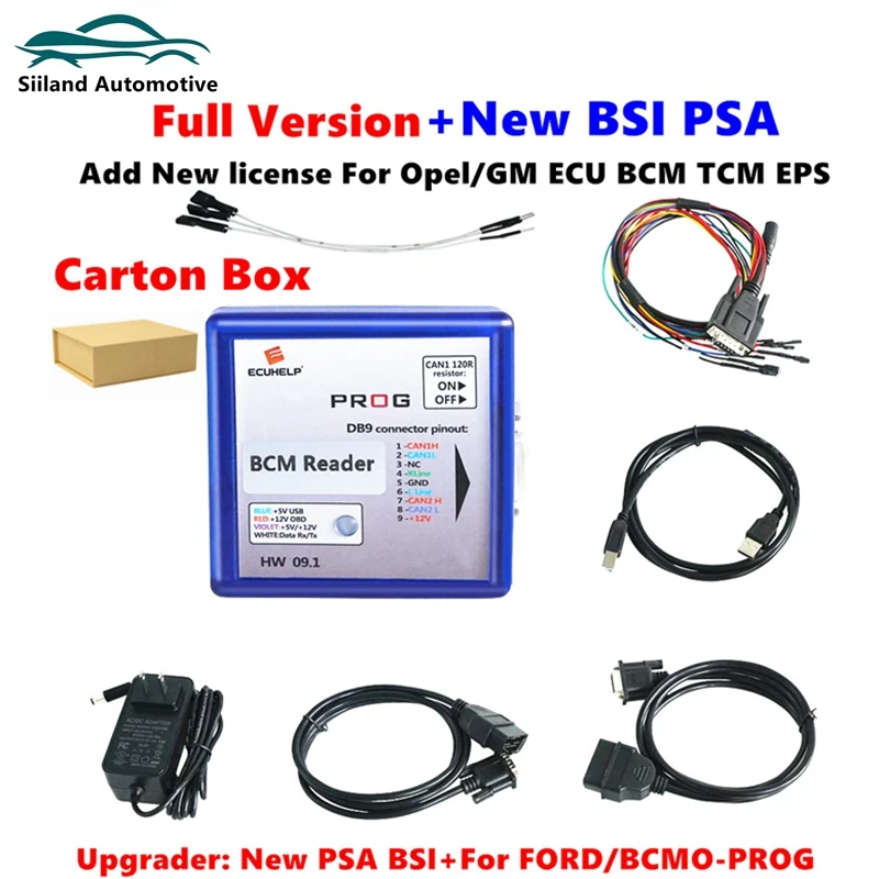 Per Citroen I/O Terminal Versione Completa Aggiungi Psa Bsi Io Prog Ecu Clone Programmer Multi-Cars Multi-Tool Power Upgrade Per Opel/Gm