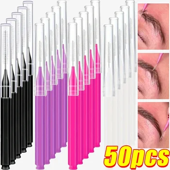 Portable Mini Eyebrow Brushes Disposable Eyelash Brow Lifting Brush Applicators Lash Extension Comb Beauty Makeup Tools 1