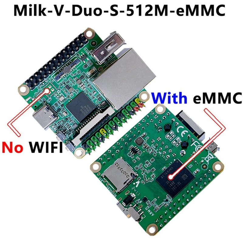 Milk-V Duo S Development Board EMMC 8G RISC-V ARM Support One-Click Switching ARM/RISC-V Startup NO Wifi
