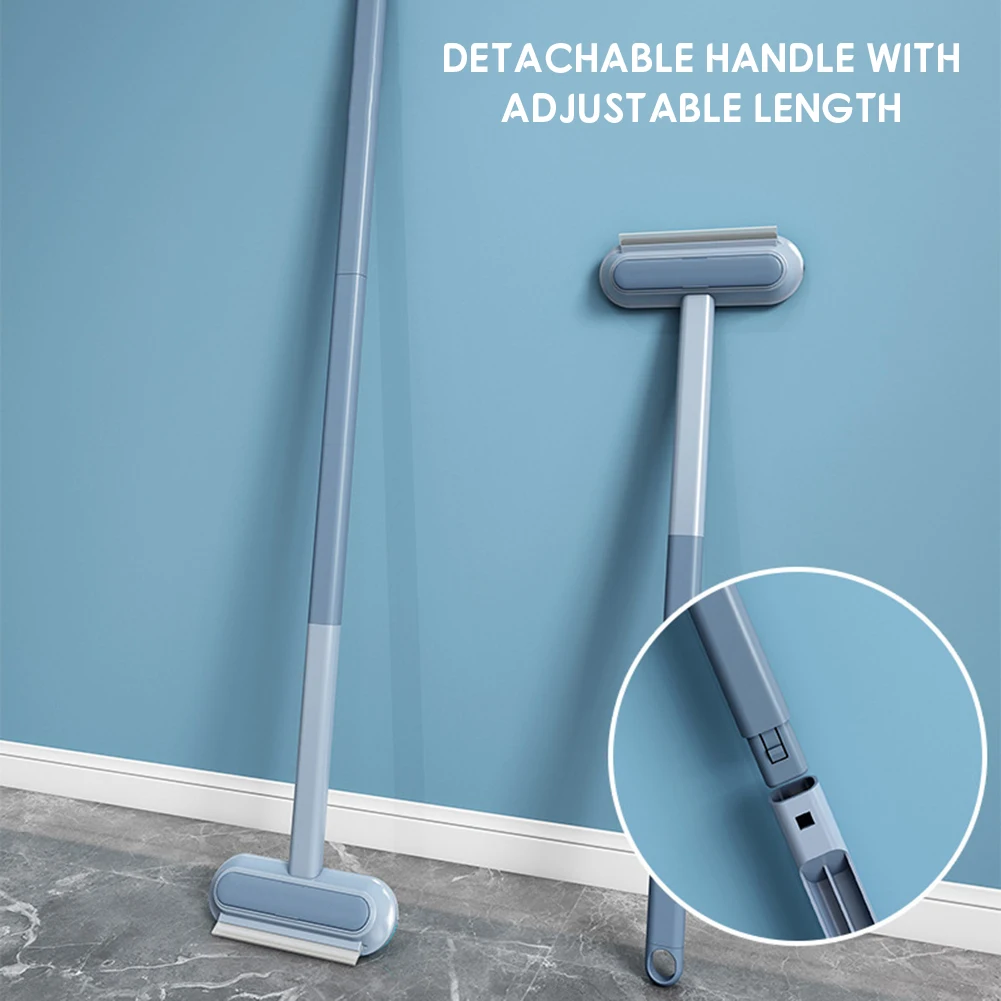 

Скребок для шерсти домашних животных, кошек, собак с небольшой щеткой, прочный скребок для мытья окон, щетка для мебели, подушек