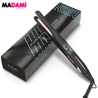 Hair Straightener Curler 450°F Professional Titanium Thinnest Plate Pencil Flat Irons For Short Hair Men's Beard Styler 100-240V 1