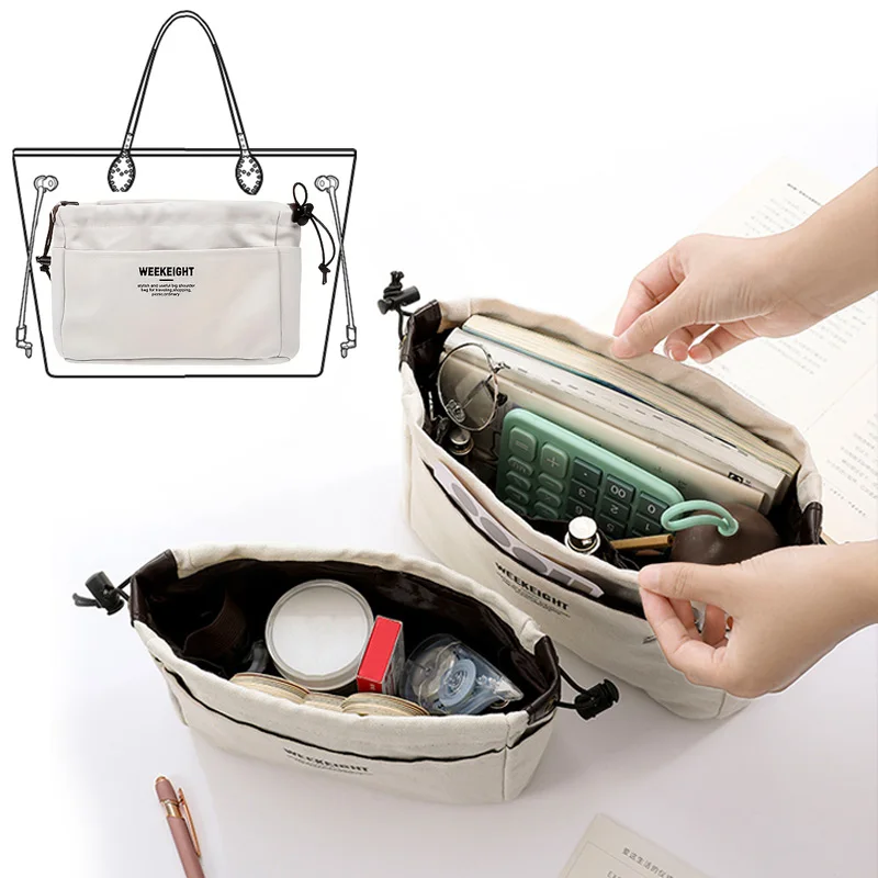 Organizer per borse, organizer per borsette con 8 tasche, organizer Neverfull, organizer per tote bag, borsa e altro ancora