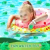 24 PCS Rubber Frogs, Squeak and Floating Green Frog ,Good Shower and Playing  Water Partner. 5