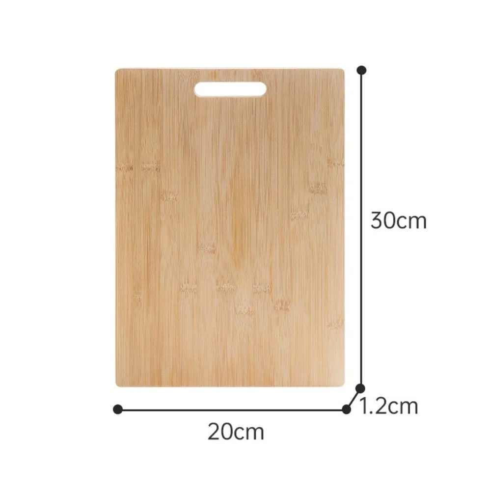 Sustainable Bamboo Cutting Board - Durable & Portable Double-Sided Chopping Board